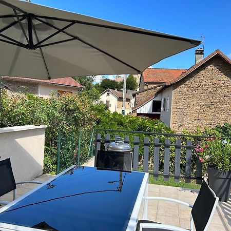 Les Glycines Villa Hieres-Sur-Amby Exteriör bild